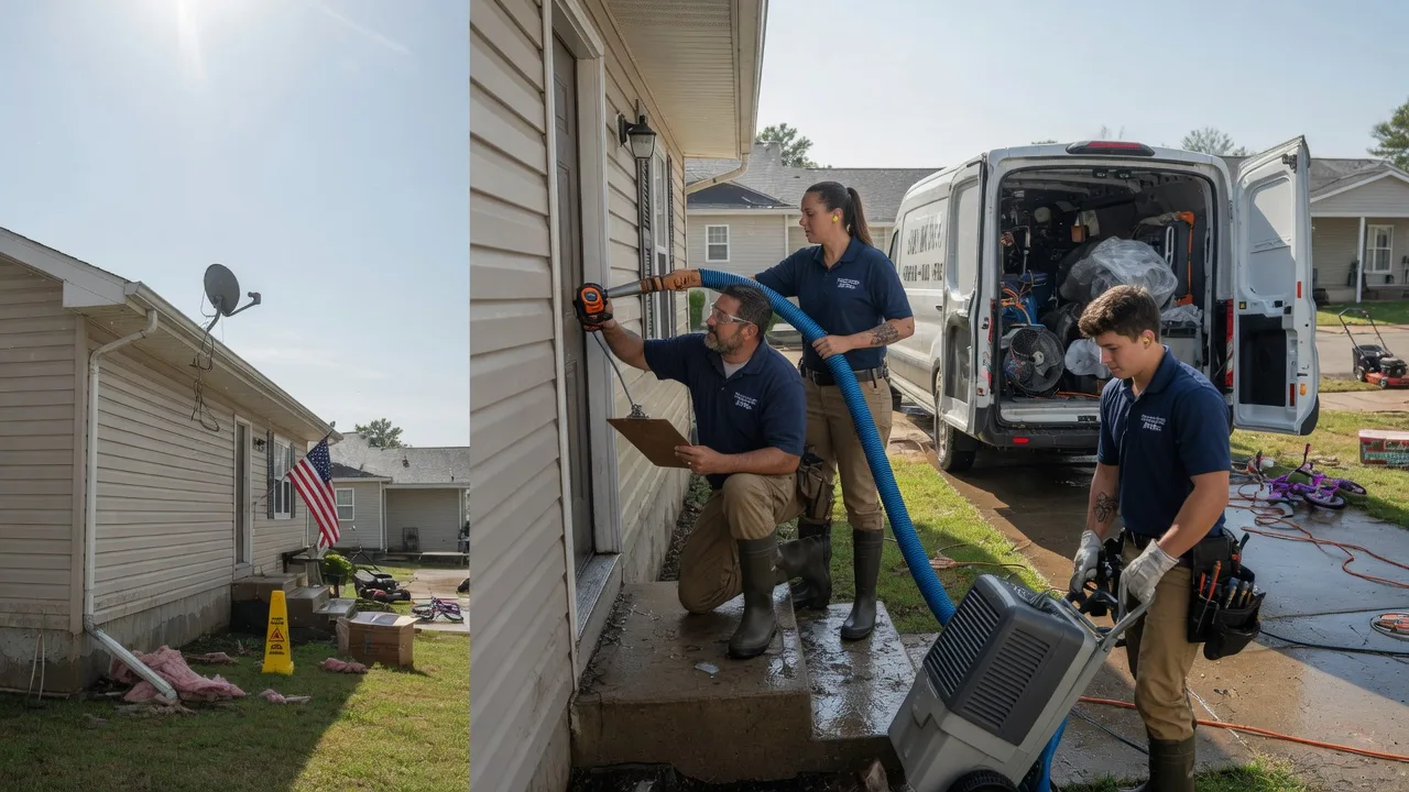 Ceiling Water Damage Restoration in Glencoe, OK near me